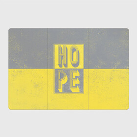 Магнитный плакат 3Х2 с принтом Ultimate Hope в Санкт-Петербурге, Полимерный материал с магнитным слоем | 6 деталей размером 9*9 см | Тематика изображения на принте: 2021 | hope | pantone | винтаж | надежда | цвет года