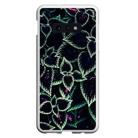 Чехол для Samsung S10E с принтом Зеленые кусты в Санкт-Петербурге, Силикон | Область печати: задняя сторона чехла, без боковых панелей | зеленый | зелень | кусты | природа | растение | розовый | салатовый