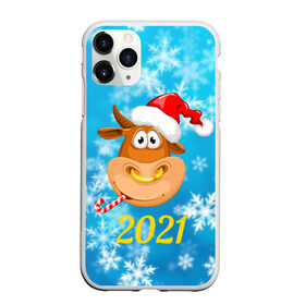 Чехол для iPhone 11 Pro Max матовый с принтом Год быка 2021 в Санкт-Петербурге, Силикон |  | Тематика изображения на принте: 2021 | 7 января | bull | newyear | santa | бык | быки | бычок | год быка | дед мороз | корова | новогодние каникулы | новогодние праздники | новый 2021 | новый год | новый год 2021 | рождество | сани | санта | санта клаус