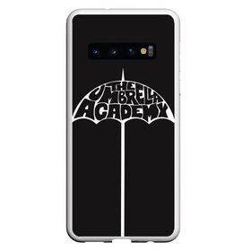 Чехол для Samsung Galaxy S10 с принтом Academy Umbrella в Санкт-Петербурге, Силикон | Область печати: задняя сторона чехла, без боковых панелей | 5 | academy umbrella | cha cha | diego | hazel | klaus | vanya | академия амбрелла | ваня харгривз | диего | пятый | харгривз | хейзел | хейзел и чача | чача