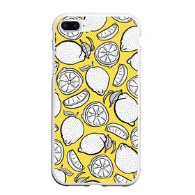 Чехол для iPhone 7Plus/8 Plus матовый с принтом Illuminating Lemon в Санкт-Петербурге, Силикон | Область печати: задняя сторона чехла, без боковых панелей | 2021 | винтаж | лимоны | ретро | фрукты | цвет года