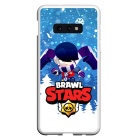 Чехол для Samsung S10E с принтом Brawl Stars Эдгар в Санкт-Петербурге, Силикон | Область печати: задняя сторона чехла, без боковых панелей | 2021.new year | brawl | brawl stars | christmas | edgar | stars | бравл старс | брол старс | игра | мобильная игра | мобильные игры | новогодний | новый год | рождественский | эдгар