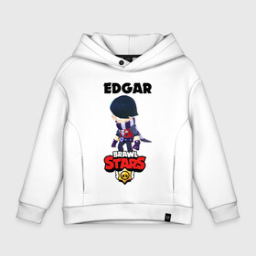 Детское худи Oversize хлопок с принтом BRAWL STARS EDGAR. в Санкт-Петербурге, френч-терри — 70% хлопок, 30% полиэстер. Мягкий теплый начес внутри —100% хлопок | боковые карманы, эластичные манжеты и нижняя кромка, капюшон на магнитной кнопке | Тематика изображения на принте: 8 bit | brawl stars | byron | colette | crow | edgar | gale | leon | max | mr.p | sally leon | shark | virus 8 bit | werewolf leon | акула | байрон | берли | бравл старс | ворон | коллет | макс | оборотень | эдгар