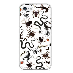 Чехол для iPhone 5/5S матовый с принтом Жуткие насекомые в Санкт-Петербурге, Силикон | Область печати: задняя сторона чехла, без боковых панелей | Тематика изображения на принте: арт | белый | живность | животные | жук | жуткие насекомые | жуть | змея | клоп | набор насекомых | опарыш | паразит | паук | пиявка | рисунок | сколопендра | скорпион | таракан | фон | червь | ядовитый