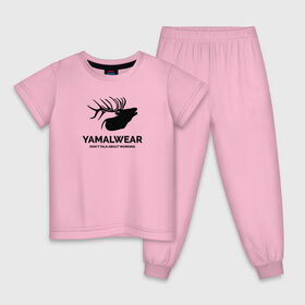 Детская пижама хлопок с принтом Yamalwear в Санкт-Петербурге, 100% хлопок |  брюки и футболка прямого кроя, без карманов, на брюках мягкая резинка на поясе и по низу штанин
 | salekhard | yamal | yanao | арт | минимализм | рисунок | салехард | север | ямал | янао