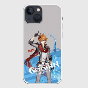 Чехол для iPhone 13 mini с принтом Genshin Impact   Tartaglia в Санкт-Петербурге,  |  | anime | game | genshin impact | rpg | tartaglia | аниме | геншин импакт | игра | персонаж | рпг | тарталья