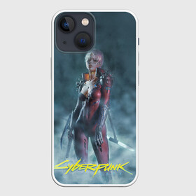 Чехол для iPhone 13 mini с принтом Cyberpunk 2077 Девушка с розовыми волосами в Санкт-Петербурге,  |  | 2077 | action | cyberpunk | cyberpunk 2077 | rpg | игра | киберпанк | найт сити | рпг