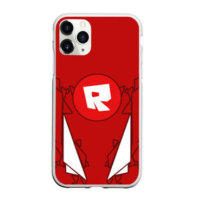 Чехол для iPhone 11 Pro матовый с принтом Roblox Роблокс в Санкт-Петербурге, Силикон |  | game | roblox | детский | знак | игра | красный | логотип | роблокс