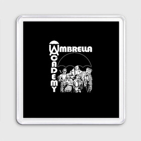 Магнит 55*55 с принтом umbrella academy в Санкт-Петербурге, Пластик | Размер: 65*65 мм; Размер печати: 55*55 мм | academy | umbrella | umbrella academy | адам годли | академия | академия амбрелла | амбрелла | дэвид кастанеда | колм фиори | кэмерон бриттон | мэри джей блайдж
джон магаро | роберт шиэн | том хоппер | эллиот пейдж