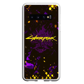 Чехол для Samsung Galaxy S10 с принтом Cyberpunk 2077 в Санкт-Петербурге, Силикон | Область печати: задняя сторона чехла, без боковых панелей | cyberpunk 2077 | game | samurai | будущее | игра | киберпанк 2077 | сайберпанк | самурай