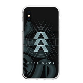 Чехол для iPhone XS Max матовый с принтом DESTINY, HUNTER в Санкт-Петербурге, Силикон | Область печати: задняя сторона чехла, без боковых панелей | beyond light | destiny | destiny 2 | hunter | дестини | игры | охотник