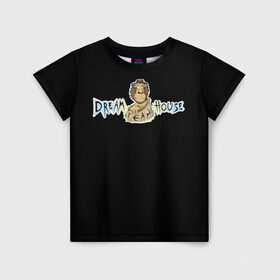Детская футболка 3D с принтом Никита Мимимишка DREAMTEAM в Санкт-Петербурге, 100% гипоаллергенный полиэфир | прямой крой, круглый вырез горловины, длина до линии бедер, чуть спущенное плечо, ткань немного тянется | Тематика изображения на принте: 