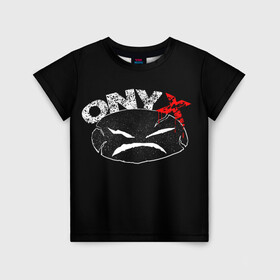 Детская футболка 3D с принтом Onyx в Санкт-Петербурге, 100% гипоаллергенный полиэфир | прямой крой, круглый вырез горловины, длина до линии бедер, чуть спущенное плечо, ткань немного тянется | fredro starr | onyx | rap | sonny seeza | sticky fingaz | оникс | рэп