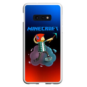 Чехол для Samsung S10E с принтом Minecraft в Санкт-Петербурге, Силикон | Область печати: задняя сторона чехла, без боковых панелей | Тематика изображения на принте: minecraft | алекс | белый | блоки | ведьма | взрывчатка | визера | волк | гаст | добывать | дракон | зеленый куб | зомби | игра | крафт | крипер | кубики | лошадка | майн | майнкрафт | манкрафт | овечка | оцелот