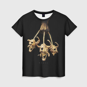 Женская футболка 3D с принтом Hades в Санкт-Петербурге, 100% полиэфир ( синтетическое хлопкоподобное полотно) | прямой крой, круглый вырез горловины, длина до линии бедер | game | games | hades | аид | арт | загрей | хадес | хадэс