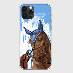 Чехол для iPhone 12 Pro Max с принтом красивый конь в Санкт-Петербурге, Силикон |  | horse | horseshoe | акварель | головалошади | грива | жеребец | животные | конь | лошадь | лошадьскрыльями | подкова | природа | рисуноккрасками