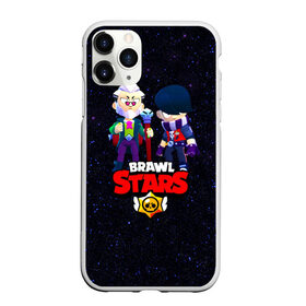 Чехол для iPhone 11 Pro Max матовый с принтом Brawl Stars в Санкт-Петербурге, Силикон |  | Тематика изображения на принте: 2021 | byron | crow | edgar | байрон | бравл | бравл стар | бравл старс | ворон | из игры бравл старс | колетт | леон | новогодний бравл старс | новогодняя | новые герои бравл старс | эдгар | эдгард