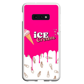 Чехол для Samsung S10E с принтом Ice Cream BlackPink в Санкт-Петербурге, Силикон | Область печати: задняя сторона чехла, без боковых панелей | blackpink | blink | bts | exo | icecream | jennie | jisoo | korea | kpop | lisa | love | rose | блекпинк | девушки | корея | кпоп | музыка