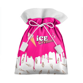 Подарочный 3D мешок с принтом Ice Cream BlackPink в Санкт-Петербурге, 100% полиэстер | Размер: 29*39 см | Тематика изображения на принте: blackpink | blink | bts | exo | icecream | jennie | jisoo | korea | kpop | lisa | love | rose | блекпинк | девушки | корея | кпоп | музыка