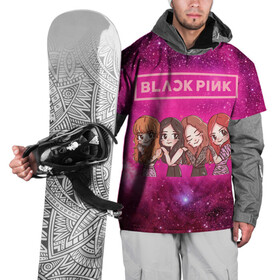 Накидка на куртку 3D с принтом Black Pink в Санкт-Петербурге, 100% полиэстер |  | Тематика изображения на принте: blackpink | blink | bts | exo | icecream | jennie | jisoo | korea | kpop | lisa | love | rose | блекпинк | девушки | корея | кпоп | музыка