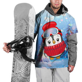 Накидка на куртку 3D с принтом Милый пингвин в свитере в Санкт-Петербурге, 100% полиэстер |  | 2021 | 7 января | bull | newyear | santa | бык | быки | бычок | год быка | дед мороз | корова | новогодние каникулы | новогодние праздники | новый 2021 | новый год | новый год 2021 | рождество | сани | санта | санта клаус