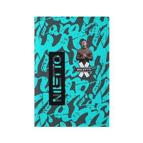 Обложка для паспорта матовая кожа с принтом NILETTO в Санкт-Петербурге, натуральная матовая кожа | размер 19,3 х 13,7 см; прозрачные пластиковые крепления | niletto | музыкант | певец | поп | прытков | современный ритм н блюз | соул | танцор | хип хоп