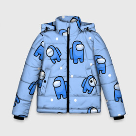 Зимняя куртка для мальчиков 3D с принтом Among Us - Синий цвет в Санкт-Петербурге, ткань верха — 100% полиэстер; подклад — 100% полиэстер, утеплитель — 100% полиэстер | длина ниже бедра, удлиненная спинка, воротник стойка и отстегивающийся капюшон. Есть боковые карманы с листочкой на кнопках, утяжки по низу изделия и внутренний карман на молнии. 

Предусмотрены светоотражающий принт на спинке, радужный светоотражающий элемент на пуллере молнии и на резинке для утяжки | among us | boy | амонг | детский | игра | мальчикам | мультяшный | паттерн | синий | сыну | узор | эмонг ас