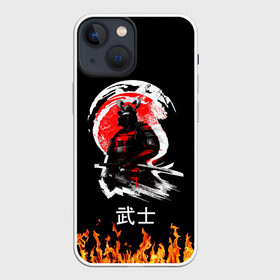 Чехол для iPhone 13 mini с принтом Самурай в Санкт-Петербурге,  |  | harakiri merch | japan | katana | no heaven for samurai | red sun | samurai | samurai lettering | samurai print | sun | катана | красное солнце | мерч харакири | надпись самурай | нет рая для самурая | принт самурай | самурай | солнце | япония