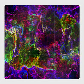 Магнитный плакат 3Х3 с принтом Энергия в красках в Санкт-Петербурге, Полимерный материал с магнитным слоем | 9 деталей размером 9*9 см | Тематика изображения на принте: abstract | color | energy | gradient | neon | pattern | space | texture | абстрактный | абстракция | волны | всплеск | градиент | дым | искусство | космические | краски | красочный | неон | неоновый | сияние | текстура | туман