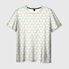 Мужская футболка 3D с принтом узор четыре элемента в Санкт-Петербурге, 100% полиэфир | прямой крой, круглый вырез горловины, длина до линии бедер | doodle | вода | воздух | земля | значки | огонь | узор | элементы