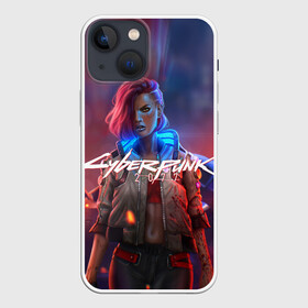 Чехол для iPhone 13 mini с принтом CYBERPUNK 2077 (Z) в Санкт-Петербурге,  |  | cd project red | cyberpunk 2077 | keanu reeves | samurai | vi | ви | киану ривз | киберпанк 2077 | самураи