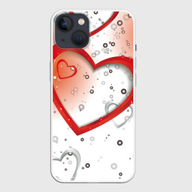Чехол для iPhone 13 с принтом Клуб Романтики в Санкт-Петербурге,  |  | love | любовь | романтика | сердце