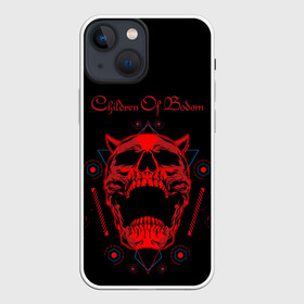 Чехол для iPhone 13 mini с принтом Children of Bodom Blood (Z) в Санкт-Петербурге,  |  | century media | children bodom | children of bodom | fearless records | nuclear blast | spinefarm records | алекси лайхо | дети озера | дети озера бодом | дэниел фрэйберг | хенкка сеппяля | эспоо | янне вирман | яска раатикайнен