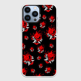 Чехол для iPhone 13 Pro Max с принтом SAMURAI 2077 PATTERN в Санкт-Петербурге,  |  | 2019 | cd project red | cyberpunk 2077 | cyberpunk fashion | hacker | keanu reeves | maelstrom | militech | night city | quadra | samurai | samurai cyberpunk 2077 | sci fi | trauma team | v | ви | киану ривз | киберпанк 2077 | логотип | роб