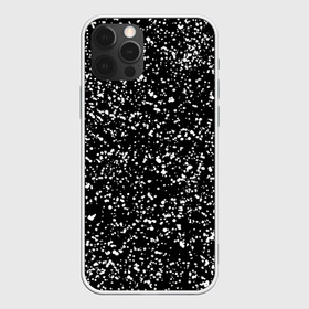 Чехол для iPhone 12 Pro Max с принтом Черно- белое в Санкт-Петербурге, Силикон |  | Тематика изображения на принте: капли | краска | кружочки | минимализм | точки