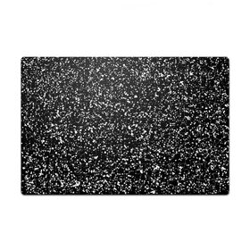 Пазл магнитный 126 элементов с принтом Черно- белое в Санкт-Петербурге, полимерный материал с магнитным слоем | 126 деталей, размер изделия —  180*270 мм | Тематика изображения на принте: капли | краска | кружочки | минимализм | точки
