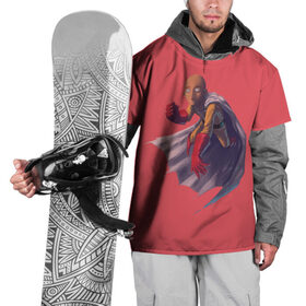 Накидка на куртку 3D с принтом Сайтама One Punch Man в Санкт-Петербурге, 100% полиэстер |  | Тематика изображения на принте: anime | one punch man | аниме | анимэ | бэнг | ван панч мэн | ванпанчмен | генос | кинг | сайтама | соник | супер герой | торнадо | уан панч мен