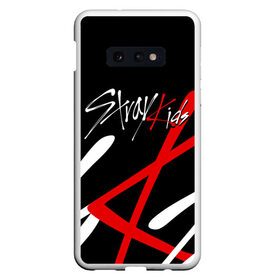 Чехол для Samsung S10E с принтом STRAY KIDS в Санкт-Петербурге, Силикон | Область печати: задняя сторона чехла, без боковых панелей | Тематика изображения на принте: bang chan | changbin | felix | han | hyunjin | i.n. | k pop | lee know | seungmin | skz | stray kids | идолы | к поп