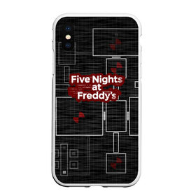 Чехол для iPhone XS Max матовый с принтом Five Nights At Freddy в Санкт-Петербурге, Силикон | Область печати: задняя сторона чехла, без боковых панелей | 5 ночей с фредди | five nights at freddys | fnaf | игра | игрок | книга | логотип | пиццерия | подарок | страшилка | схема | фнаф | фредди