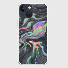 Чехол для iPhone 13 mini с принтом color pattern в Санкт-Петербурге,  |  | chromatic | colors | divorces | multicolored | paint | pattern | потеки краски | разводы | цветной паттерн