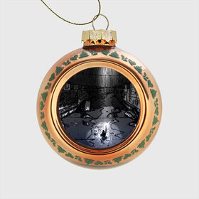 Стеклянный ёлочный шар с принтом Lovecraft Лавкрафт в Санкт-Петербурге, Стекло | Диаметр: 80 мм | lovecraft | говард филлипс лавкрафт | ктулху | лавкрафт | филлипс лавкрафт