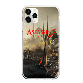 Чехол для iPhone 11 Pro Max матовый с принтом Assassin’s Creed в Санкт-Петербурге, Силикон |  | Тематика изображения на принте: black flag | brotherhood | chronicles | creed | game | origins | revelations | rogue | syndicate | unity | valhalla | альтаир | ассасин | игры | кинжал | пираты