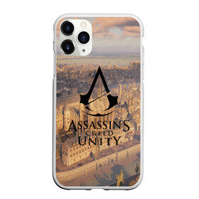 Чехол для iPhone 11 Pro Max матовый с принтом Assassin’s Creed Unity в Санкт-Петербурге, Силикон |  | Тематика изображения на принте: black flag | brotherhood | chronicles | creed | game | origins | revelations | rogue | syndicate | unity | valhalla | альтаир | ассасин | игры | кинжал | пираты