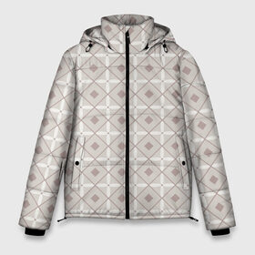 Мужская зимняя куртка 3D с принтом Yuru Camp Rin Style в Санкт-Петербурге, верх — 100% полиэстер; подкладка — 100% полиэстер; утеплитель — 100% полиэстер | длина ниже бедра, свободный силуэт Оверсайз. Есть воротник-стойка, отстегивающийся капюшон и ветрозащитная планка. 

Боковые карманы с листочкой на кнопках и внутренний карман на молнии. | rin shima | yuru camp | лагерь на свежем воздухе | рин сима