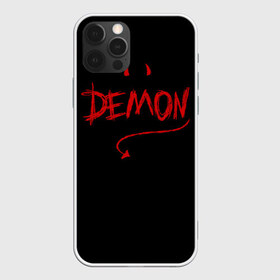 Чехол для iPhone 12 Pro Max с принтом ДЕМОН в Санкт-Петербурге, Силикон |  | demon | hell | ад | демон | зверь | зло | надпись | настроение | чудовище