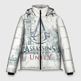 Мужская зимняя куртка 3D с принтом Assassin’s Creed Unity в Санкт-Петербурге, верх — 100% полиэстер; подкладка — 100% полиэстер; утеплитель — 100% полиэстер | длина ниже бедра, свободный силуэт Оверсайз. Есть воротник-стойка, отстегивающийся капюшон и ветрозащитная планка. 

Боковые карманы с листочкой на кнопках и внутренний карман на молнии. | black flag | brotherhood | chronicles | creed | game | origins | revelations | rogue | syndicate | unity | valhalla | альтаир | ассасин | игры | кинжал | пираты