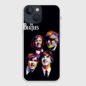 Чехол для iPhone 13 mini с принтом The Beatles в Санкт-Петербурге,  |  | the beatles | великобритания | джон леннон | классика | легенды | музыка | пол маккартни | рок | рок группа