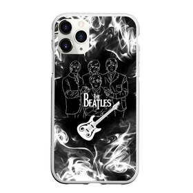 Чехол для iPhone 11 Pro матовый с принтом The Beatles в Санкт-Петербурге, Силикон |  | beatles | music | retro | rock | битлз | гитара | джон леннон | джордж харрисон | дым | логотипы групп | музыка | песни | пол маккартини | ретро | ринго старр | рок группа | рокерские | старый рок | черно белый