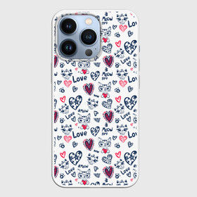 Чехол для iPhone 13 Pro с принтом Love в Санкт-Петербурге,  |  | 14 февраля | love | valentines day | амур | валентинка | вторая половинка | день всех влюбленных | купидон | любовь | отношения | подарок любви | поцелуй | праздник любви | романтика | свидание | сердечки