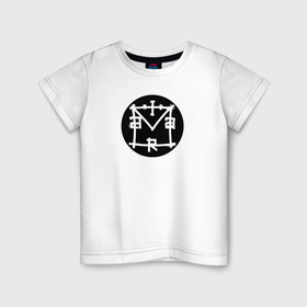 Детская футболка хлопок с принтом arttaram в Санкт-Петербурге, 100% хлопок | круглый вырез горловины, полуприлегающий силуэт, длина до линии бедер | Тематика изображения на принте: arttaram | logo | watermark | логотип | подпись